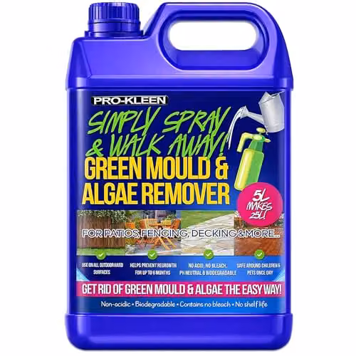 Pro-Kleen Patio Cleaner Mould and Algae Killer, Blue, 10L – 6