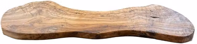 Verano Spanish Ceramics Rustic Slim Olive Wood Charcuterie Board, Brown, W: 14 cm, L: 60 cm