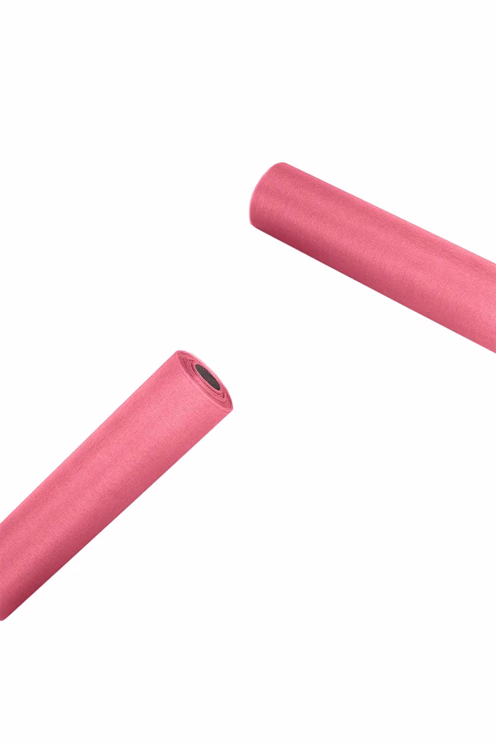 Neel Blue Organza Roll Snow Sheer Glitter Fabric in Baby Pink for Chair Bow Sashes, W/H: 25 m x 29 cm