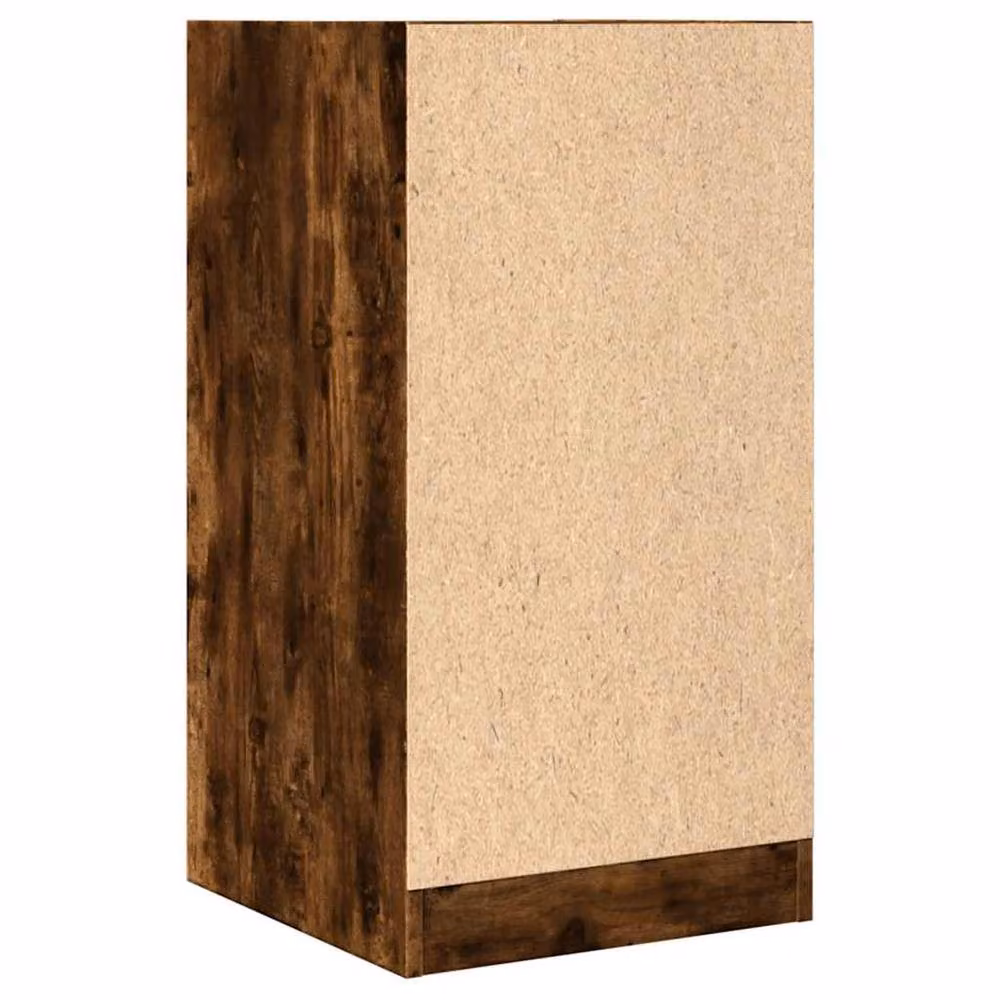 Berkfield Home Apothecary Cabinet in Smoked Oak Brown, W: 40 cm, D: 41 cm, H: 77.5 cm – 5