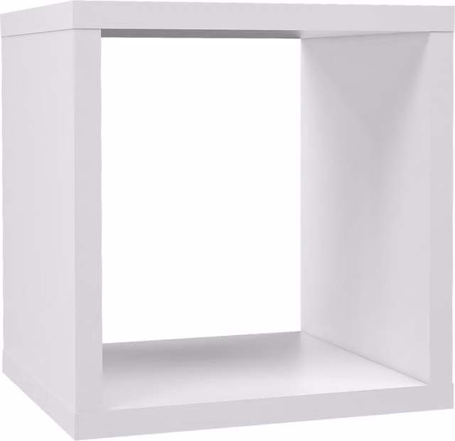 Furniture To Go Mauro Singular Cube Storage Unit in White