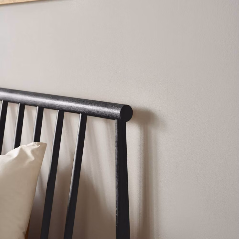 Cheshire Magnolia Black Spindle Bed Frame, Double (W: 135 cm, L: 190 cm) – 5