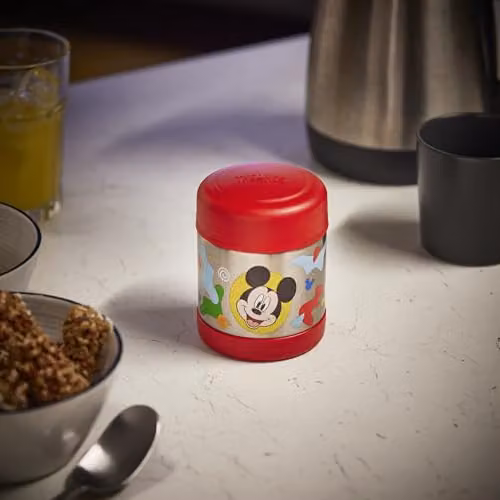 Thermos Disney Mickey & Friends FUNtainer Stainless Steel Food Flask, Multicolour, 290ml – 4