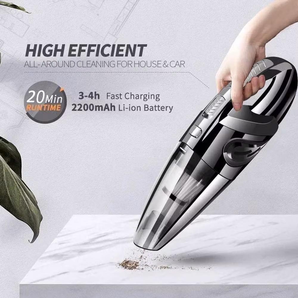 NESTLUNE Wet and Dry Cordless Handheld Car Vacuum Cleaner in Black – 4