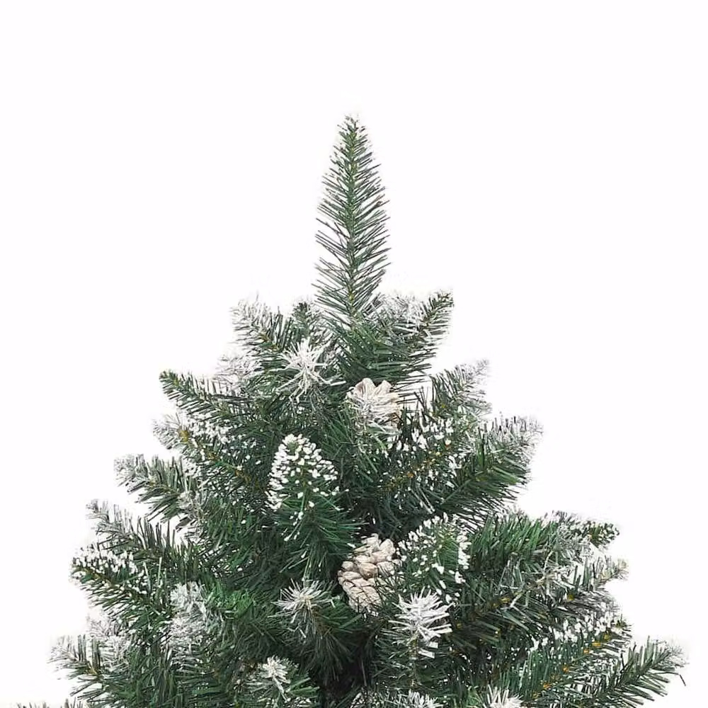 Berkfield Home Modern Artificial Christmas Tree in Green, W/D/H: 126 x 126 x 180 cm – 5