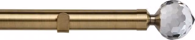 Terrys Bella 28mm Eyelet Curtain Pole in Gold and Bronze