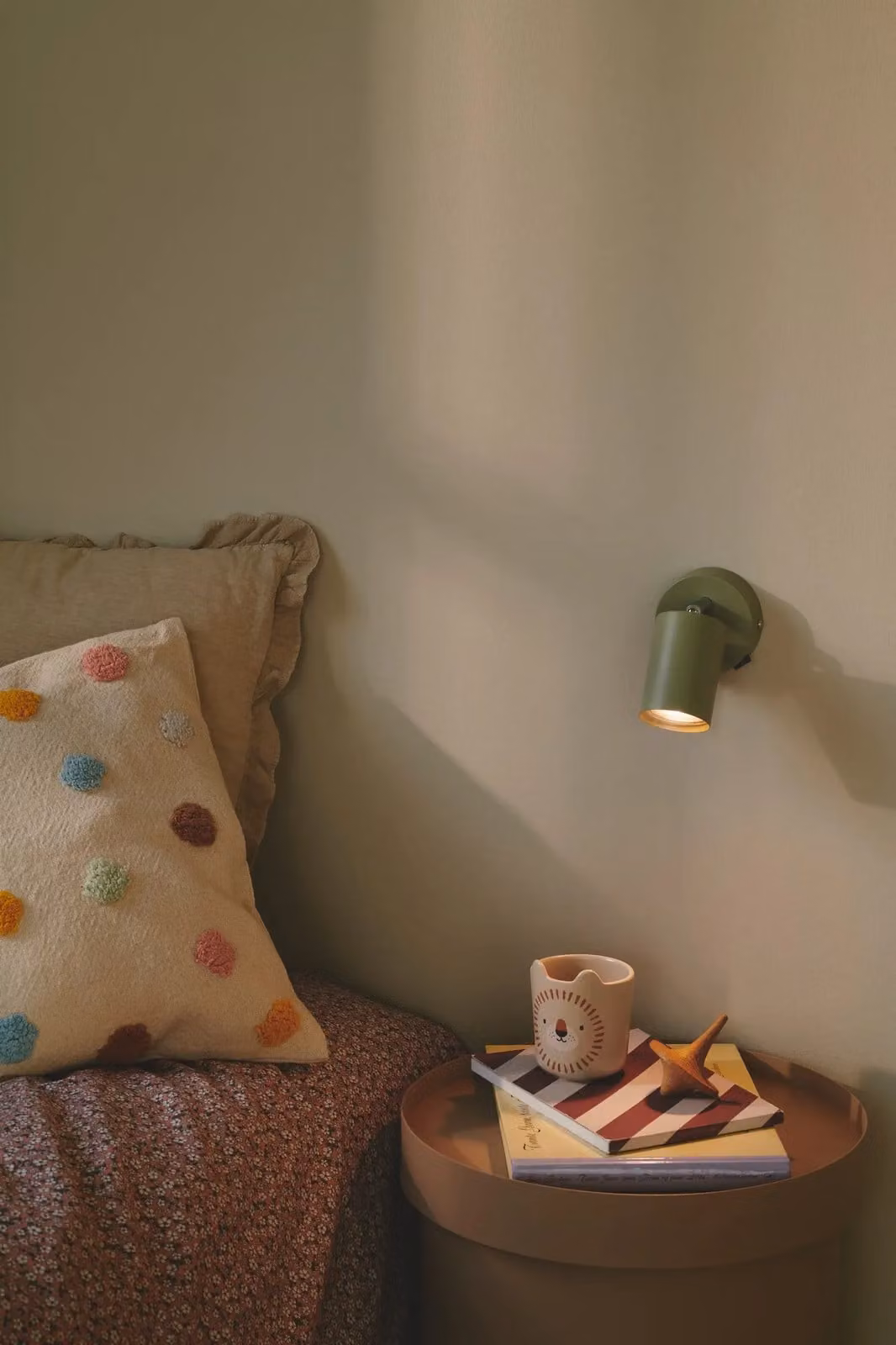 Nordlux Explore Green Metal Wall Light with GU10 Plug-In Mains Connection – 3
