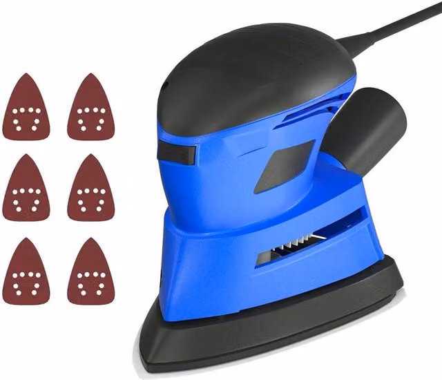 SPETLEK Electric Detail Mouse Palm Sander in Blue – 1