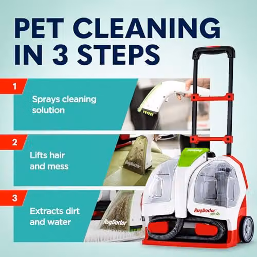 Rug Doctor Pet Portable Spot Carpet Cleaner in Red – 7