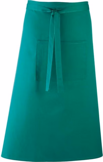 Premier Colours Poly-Cotton Bar Apron in Green