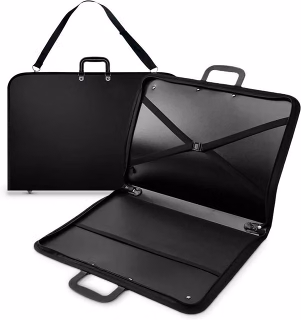 Havendro A3 Black Waterproof Zip Portfolio Case