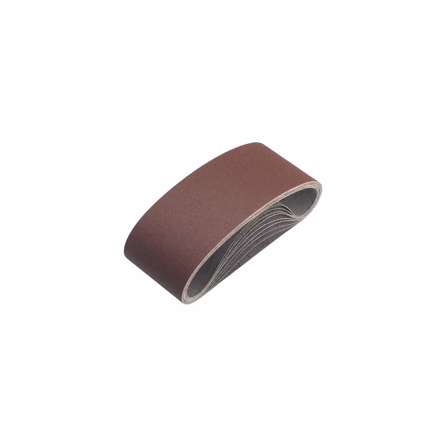 IRWIN 9-Piece Sanding Belt Set for Wood and Metal, Red/Brown, 75 x 457 mm – 2
