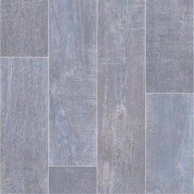 Lotus Grey Wood Look Plank Vinyl Flooring, 3.8mm Thickness, W: 400 cm x L: 500 cm