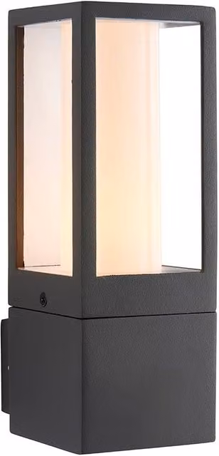 Netlighting Lantern Outdoor Wall Lamp in Textured Grey, IP44 – 2