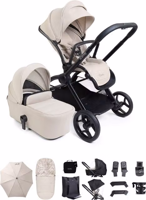iCandy Core 2 Pushchair and Carrycot Bundle in Sandstone