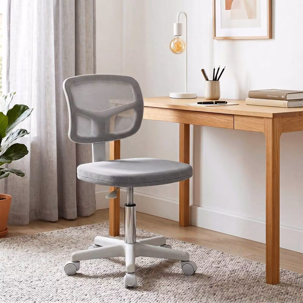 Rolipo Ergonomic Mesh Office Chair with Curved Back in Dark Grey – 2