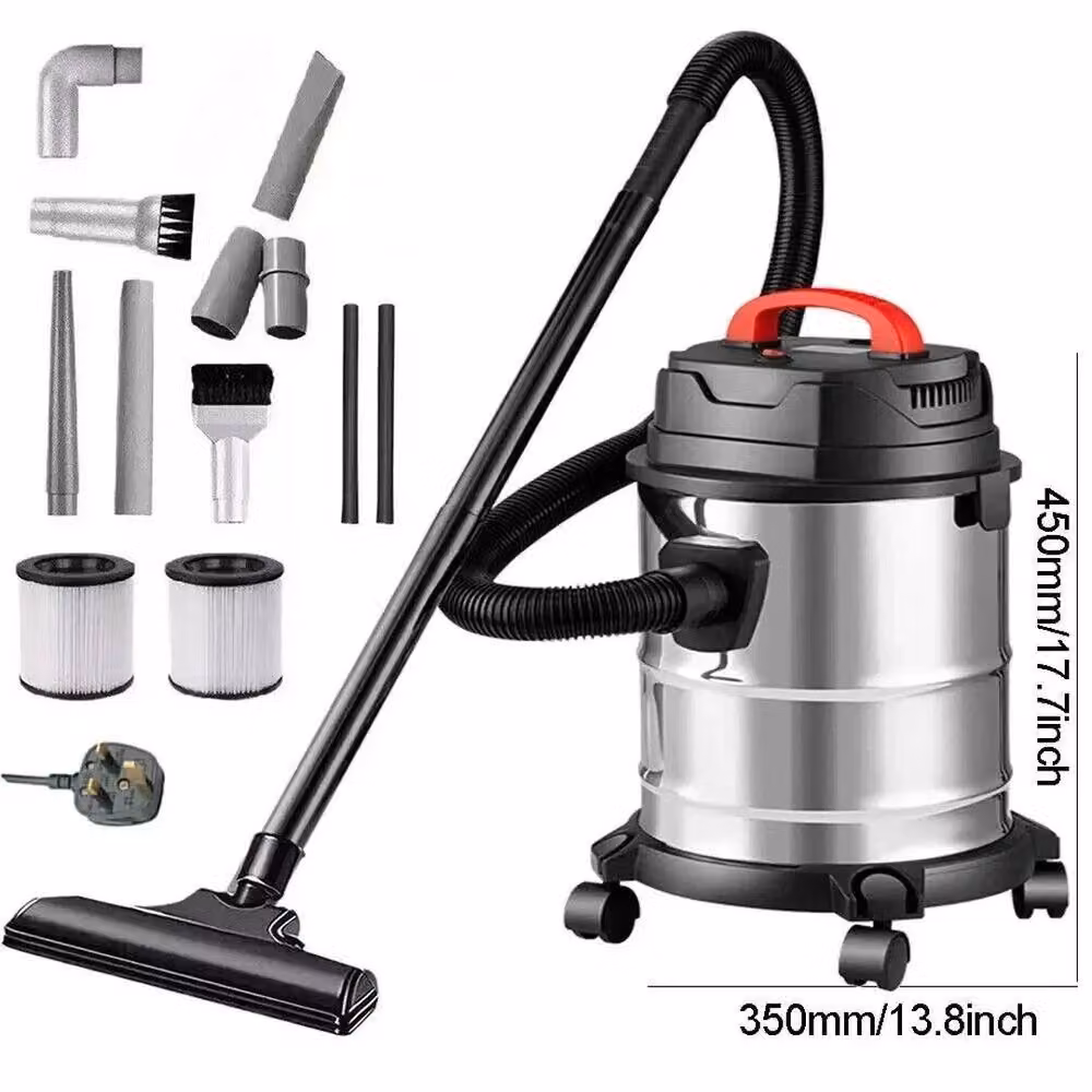 EONLION Wet and Dry Vacuum Cleaner with Blow Function in Silver – 2