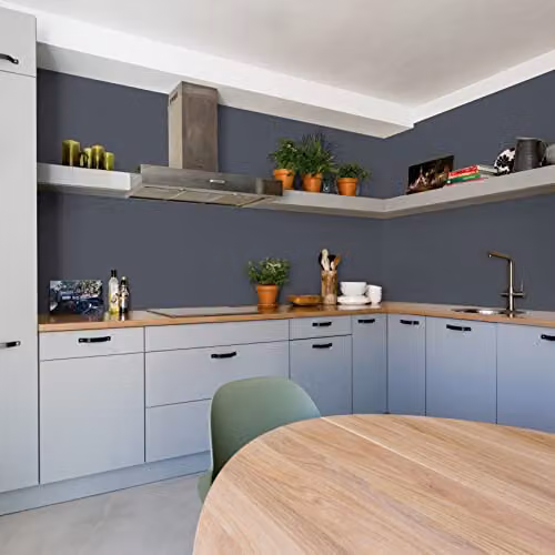 Johnstone's Urban Sky Kitchen Paint, Matt Finish, Grey, 2.5L – 4