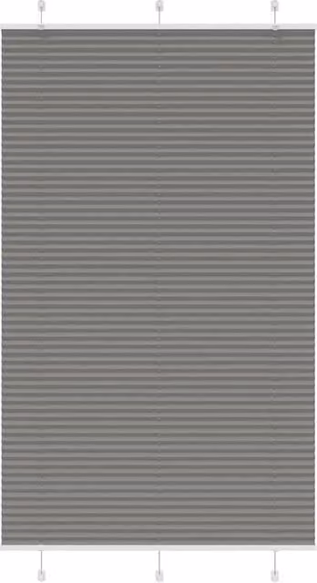 Berkfield Home Single Pleat Corded Blind in Anthracite and Black, W/H: 120 x 200 cm – 1