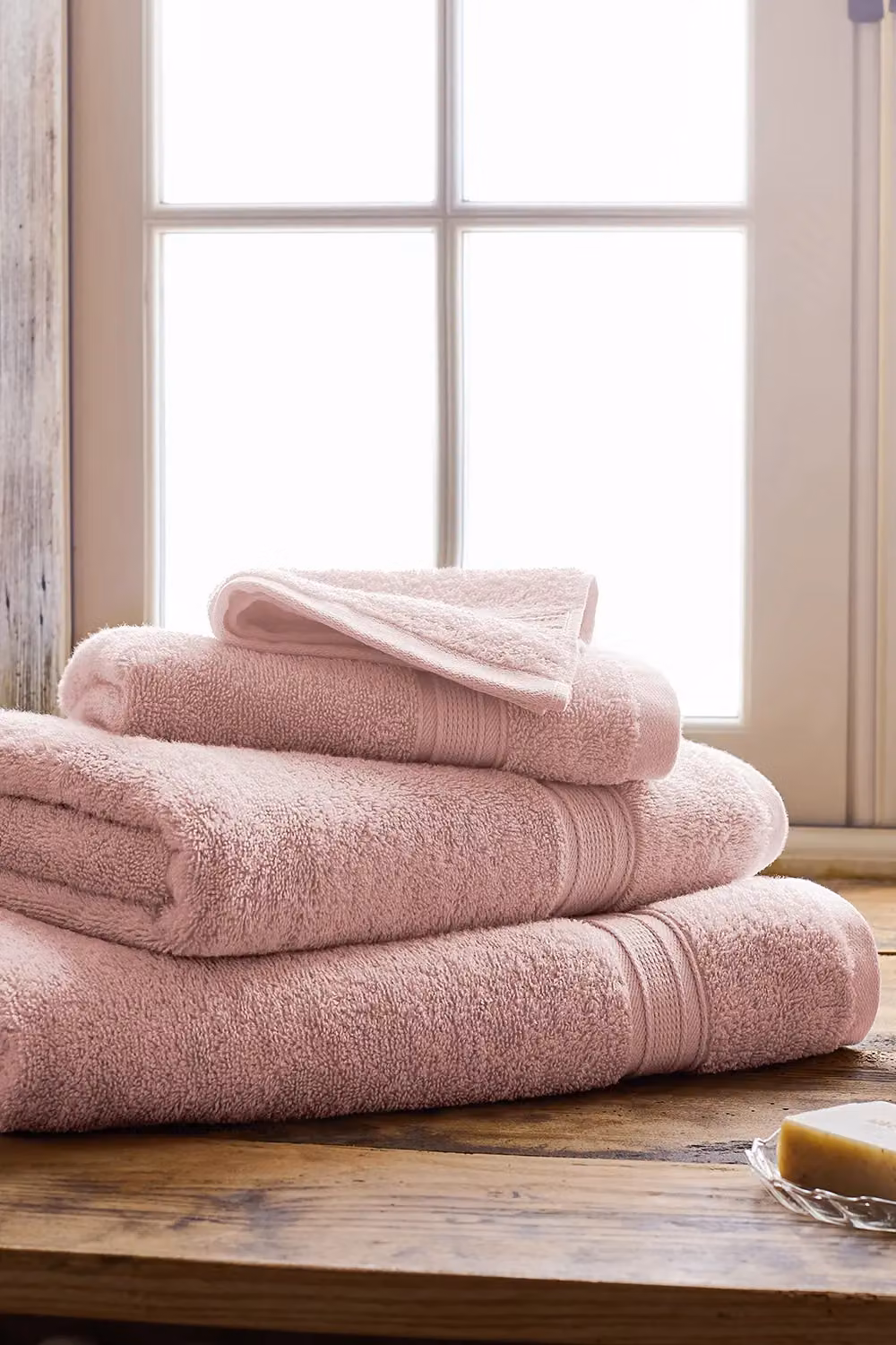 CHRISTY Serene 8 Piece Combed Cotton Towel Bale in Dusty Pink – 2