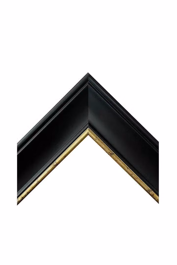 Frames by Post Scandi Single Rectangular Photo Frame in Black, 35.56 x 35.56 cm – 2