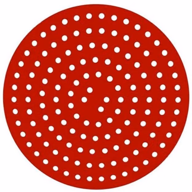 KDMD Red Non-Stick Reusable Silicone Air Fryer Liner Mat, Diameter: 20.32 cm – 1