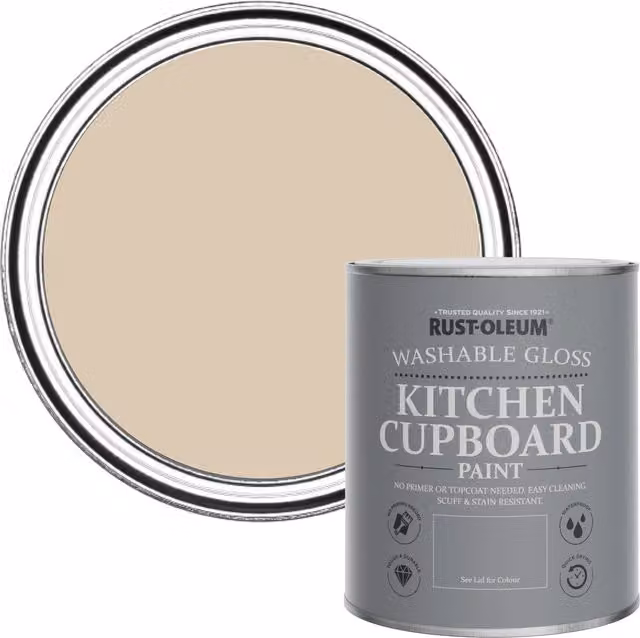 Rust-Oleum Kitchen Cupboard Paint in Gloss Finish, Warm Clay, 0.75 l