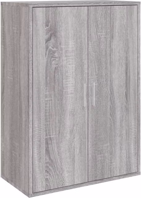 Berkfield Home Grey Sonoma Modern Sideboard, W/D/H: 60 x 31 x 84 cm – 1