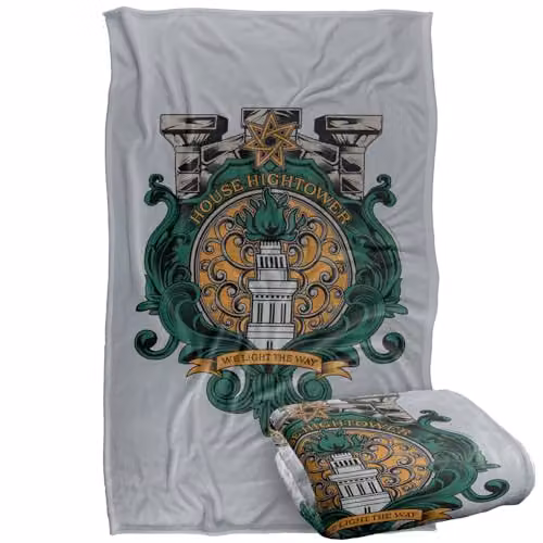 Warner Bros. Game of Thrones House Hightower Super Soft Silky Touch Fleece Throw Blanket, Multicolour, W: 91.44 cm, L: 147 cm – 1