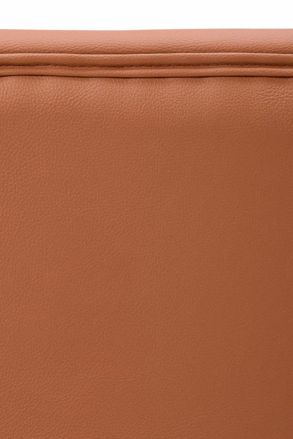 Garden Sanctuary Modern Brown Synthetic Leather Task Chair with Armrests and Castors – 5
