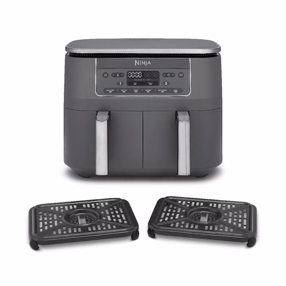Ninja 6-in-1 Dual Zone Air Fryer 7.6L DZ300UK in Grey – 6
