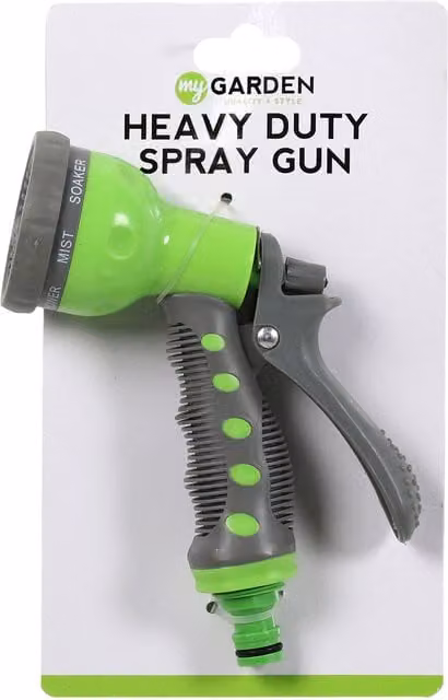 My Garden Heavy Duty Plastic Spray Gun - Green