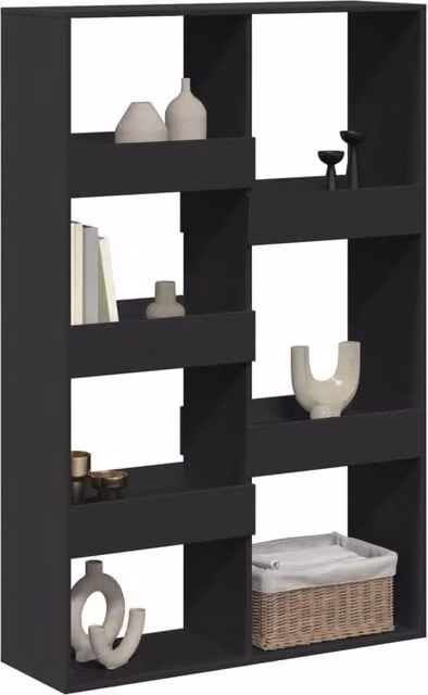 Berkfield Home Black Modern Room Divider W/D/H: 100 x 33 x 155.5 cm – 1