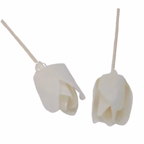 KDMD Natural White Tulip on Reed Diffuser Flowers Set of 12 – 2