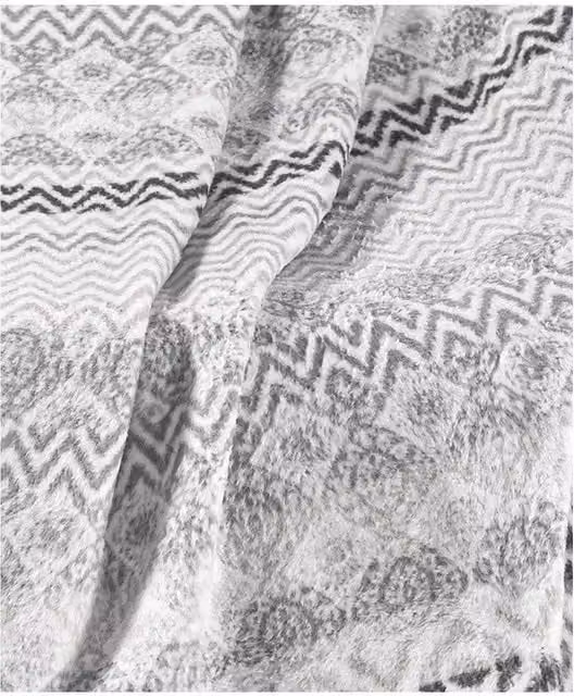 Au-Nat Luxury Reversible Double Face Blanket in Beige, Sand and Grey, W/D/H: 200 x 150 x 1 cm – 1