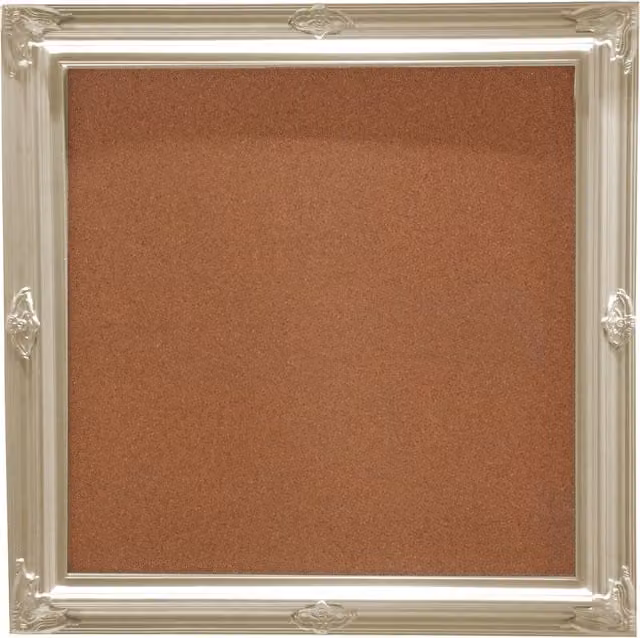 Premier Housewares Gold Square Cork Wall Memo Board