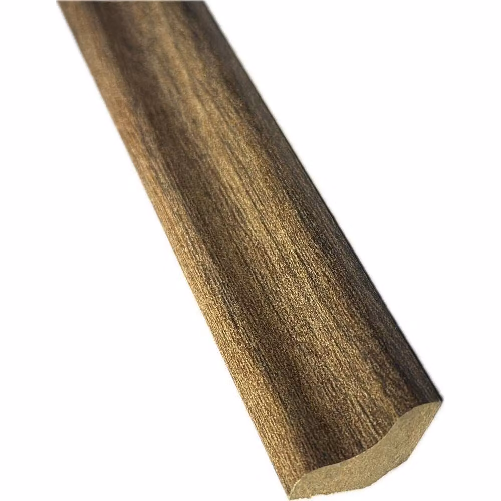 Vinyl Flooring UK Scotia Beading 830 for Laminate and Wood Floors, Brown, Pack of 5, 2.4m Length – 2