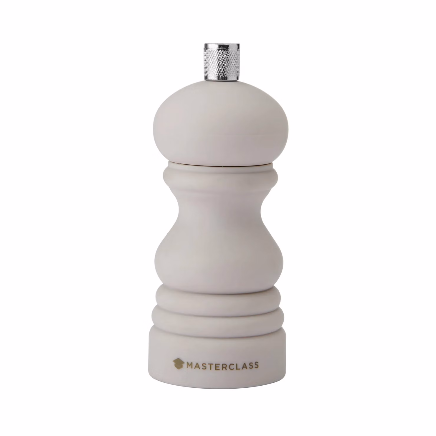 MasterClass Salt or Pepper Mill, Beige, Height: 12 cm – 2
