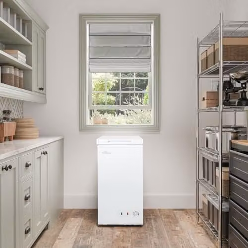 Willow WCF60W Freestanding 51L Chest Freezer in White – 2