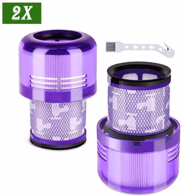 Dyson V11 Animal V11 Absolute Purple 2x HEPA Filters, 0.6m2