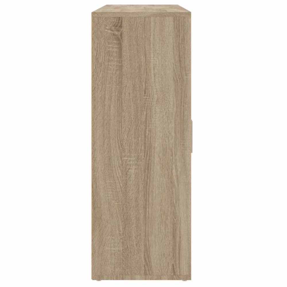 Berkfield Home 3-Piece Sonoma Oak Sideboard Set in Light Tan, W/D/H: 60 x 31 x 84 cm – 2