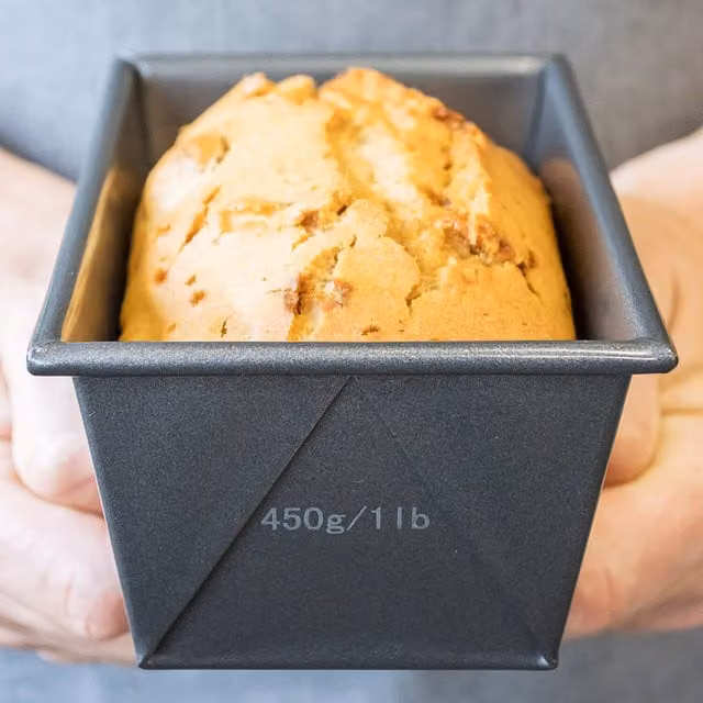 MasterClass Non-Stick Rectangular Carbon Steel Loaf Tin, Grey, 1lb