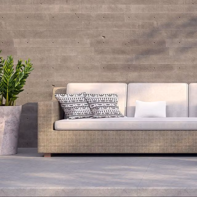 Andrew Lee Tribal Egyptian Art Outdoor Cushion, White, W/D/H: 60 x 60 x 60 cm