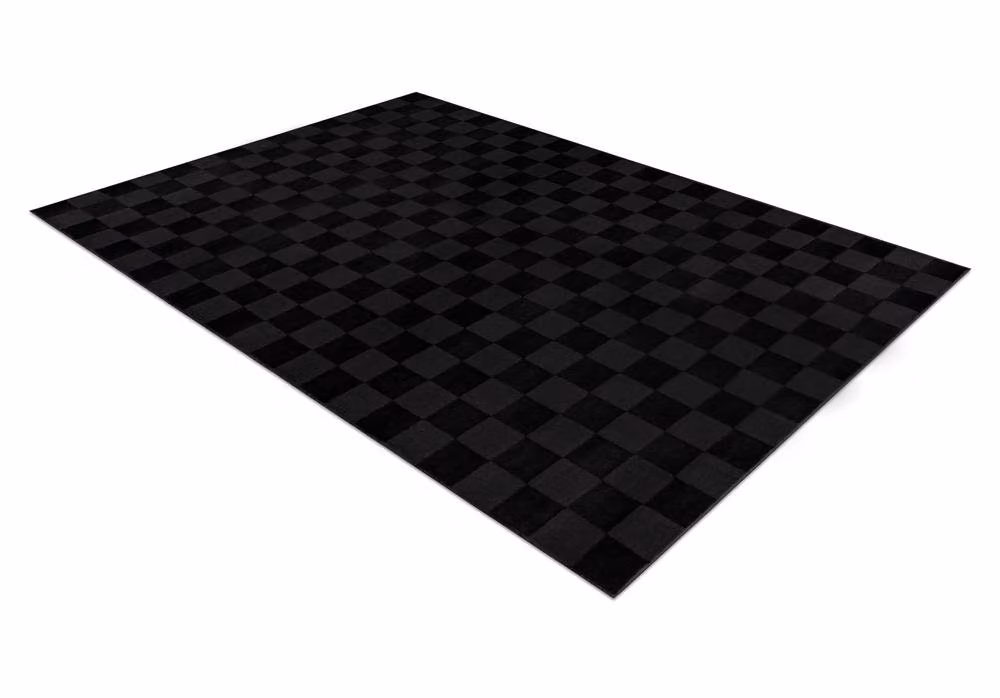 RugsX Aura Geometric Minimalist Rug in Black, W: 180 cm, D: 270 cm – 3