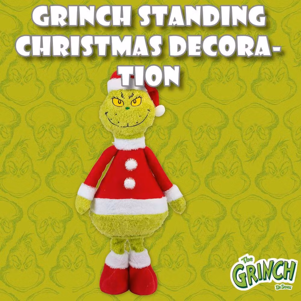 VFM e-Store Grinch Standing Christmas Decoration, Green, H 60 cm x W 26 cm – 3