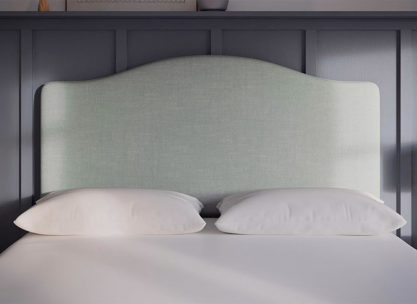 TheraPur Classic Upholstered Headboard in Green
