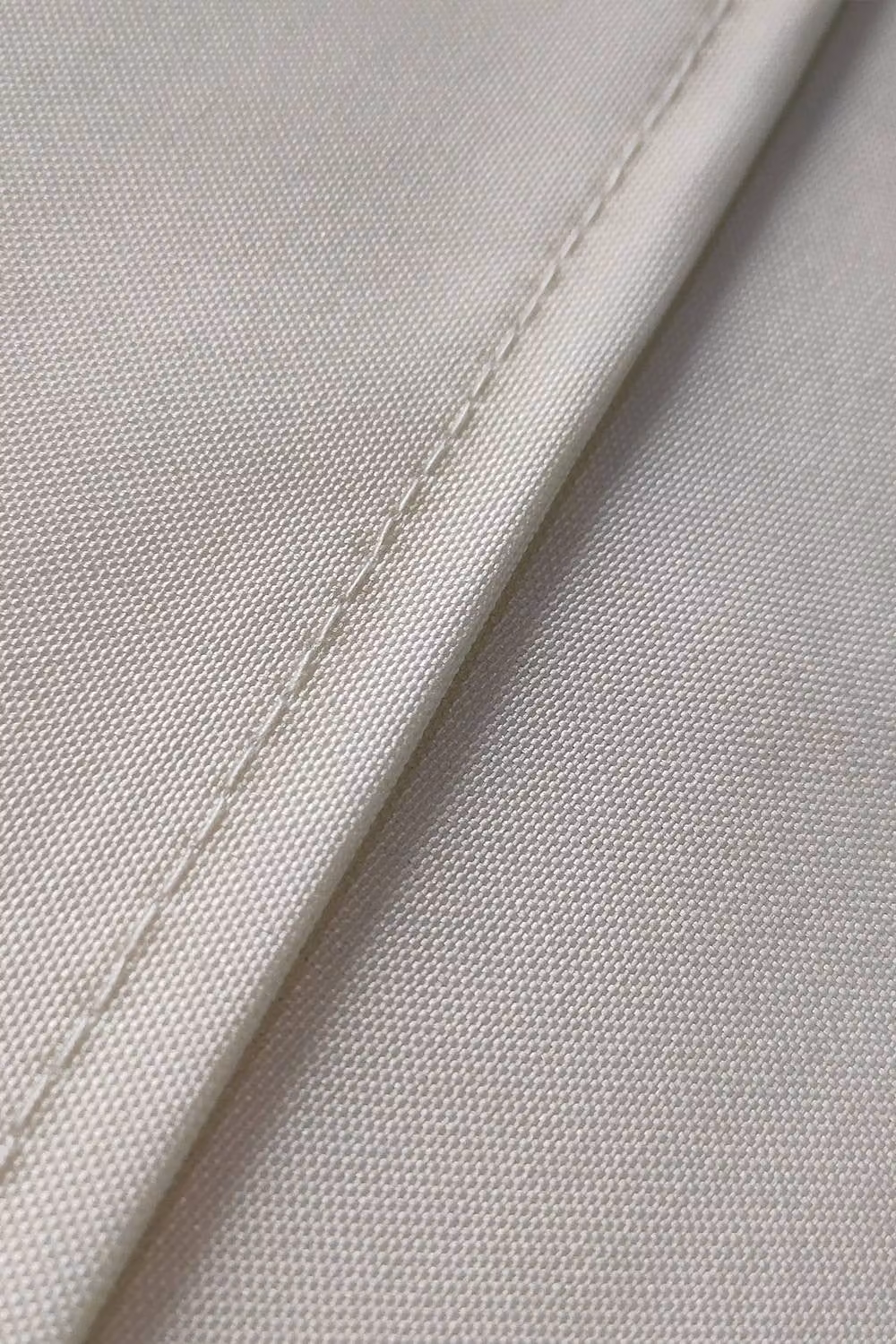 Neel Blue Rectangle Polyester and Linen Tablecloth in Ivory, W: 152 cm, L: 259 cm – 2