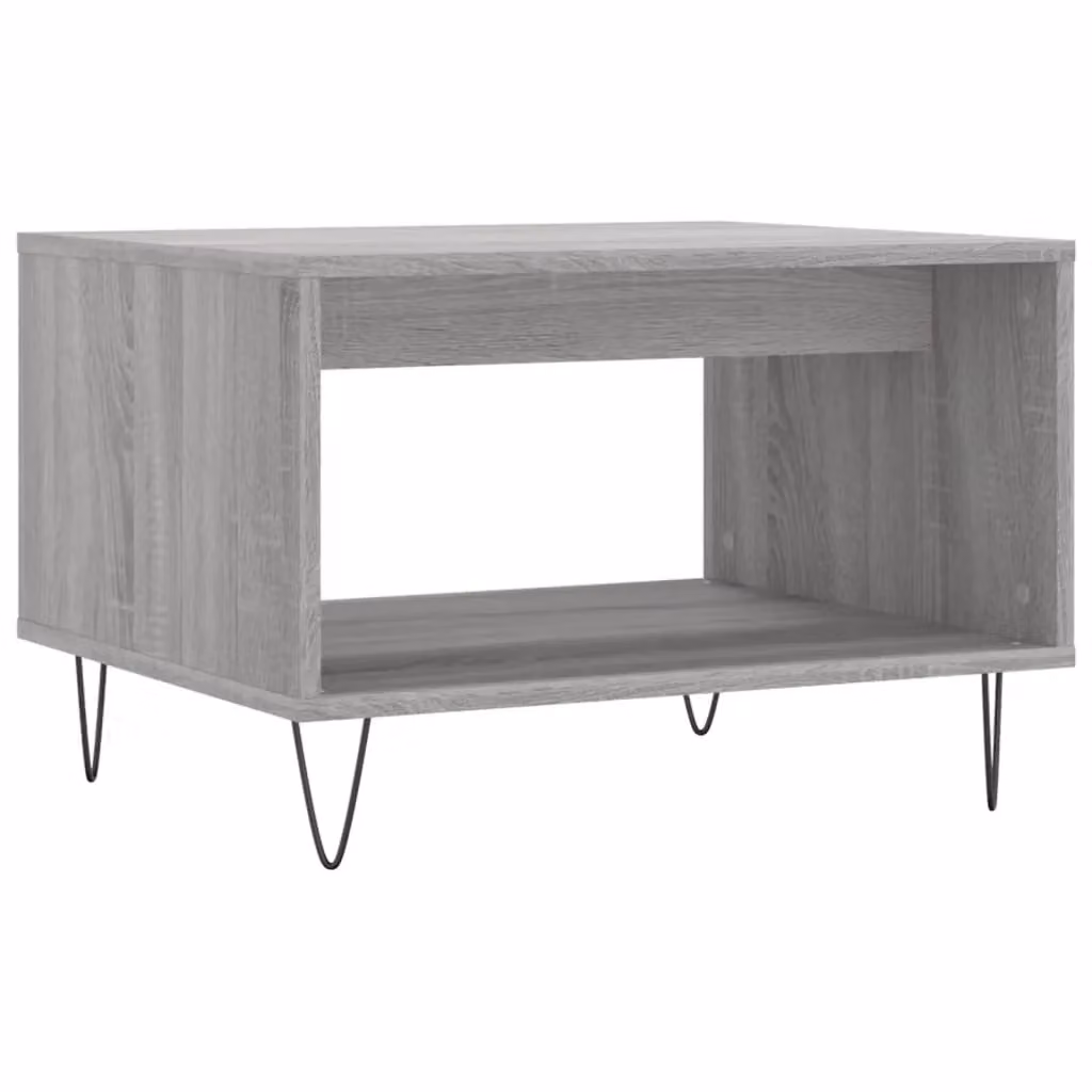 Berkfield Home Grey Sonoma Coffee Table, W: 60 cm, D: 50 cm, H: 40 cm – 2