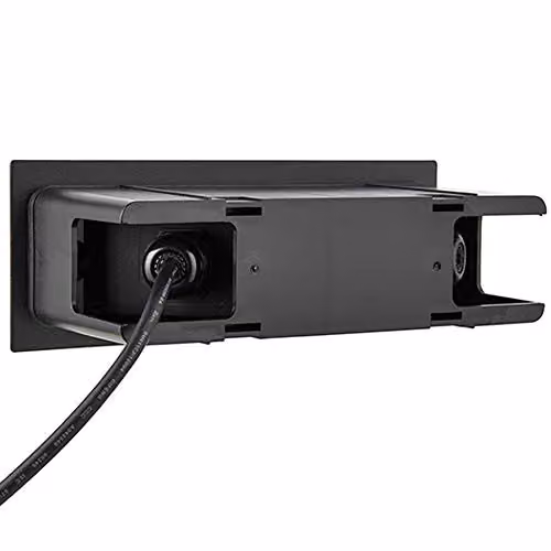 Loops IP44 LED Recessed Accent Light in Black and Stainless Steel, 3.5W Cool White, W/D/H: 225 x 85 x 85 mm – 2