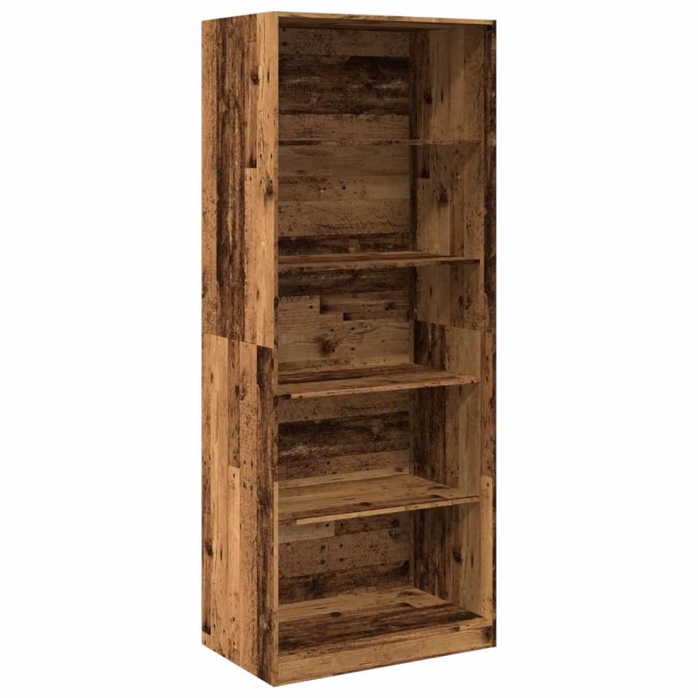 Berkfield Home Old Wood Wardrobe in Brown, W/D/H: 80 x 50 x 200 cm – 2